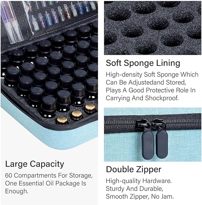 Essential Oils Carrying Case Holds 60 Grids - Image 4