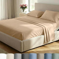 California Design Den 100% Cotton Split King Sheets, 600 Thread Count Sateen by CaliforniaDesignDen