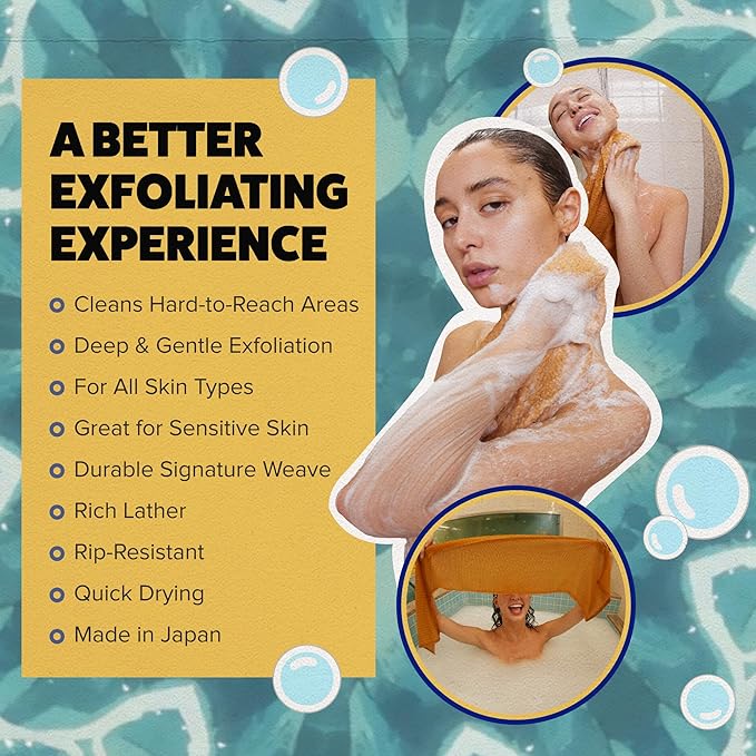 GOSHI Exfoliating Shower Towel - Image 3