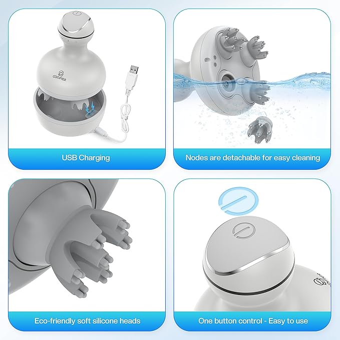 COMFIER Electric Scalp Head Massager - Image 6