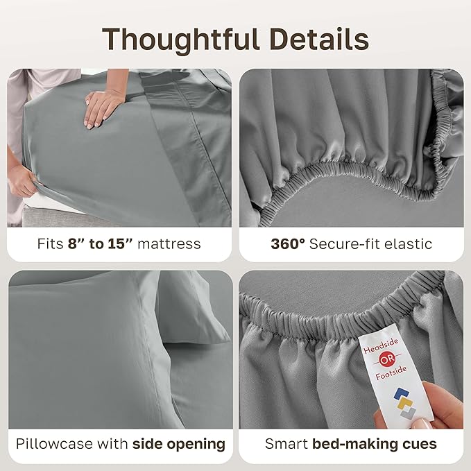 California Design Den Twin Sheet Set - Image 6