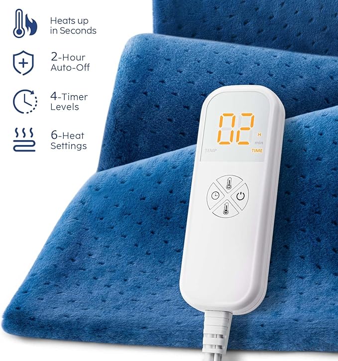 Mothers Day Gifts for Mom Her, Heating Pad for Back Pain & Cramps, Menstrual - Image 3