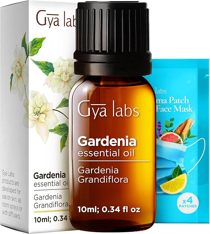100% Pure Gardenia Essential Oil by GyaLabs