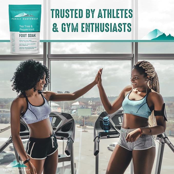 Purely Northwest-Tea Tree, Peppermint, MSM & Epsom Salt Foot Soak-for Stubborn - Image 3