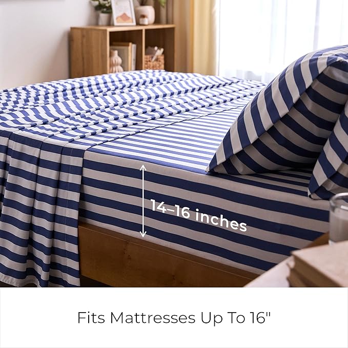 Mellanni Split King Sheets Set - Image 5