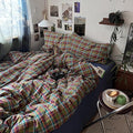 mixinni Buffalo Plaid Duvet Cover Set Twin Size by mixinni