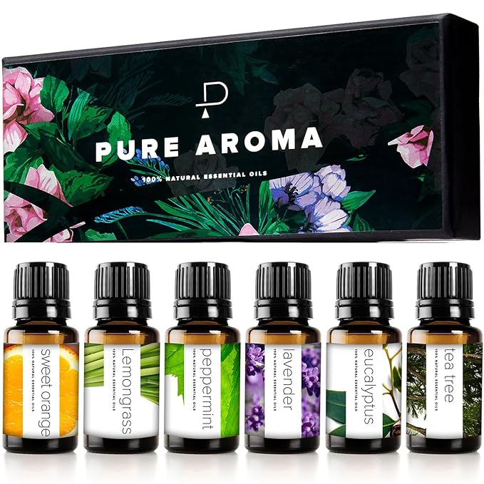 Essential Oils Set by Pure Aroma by PureAroma