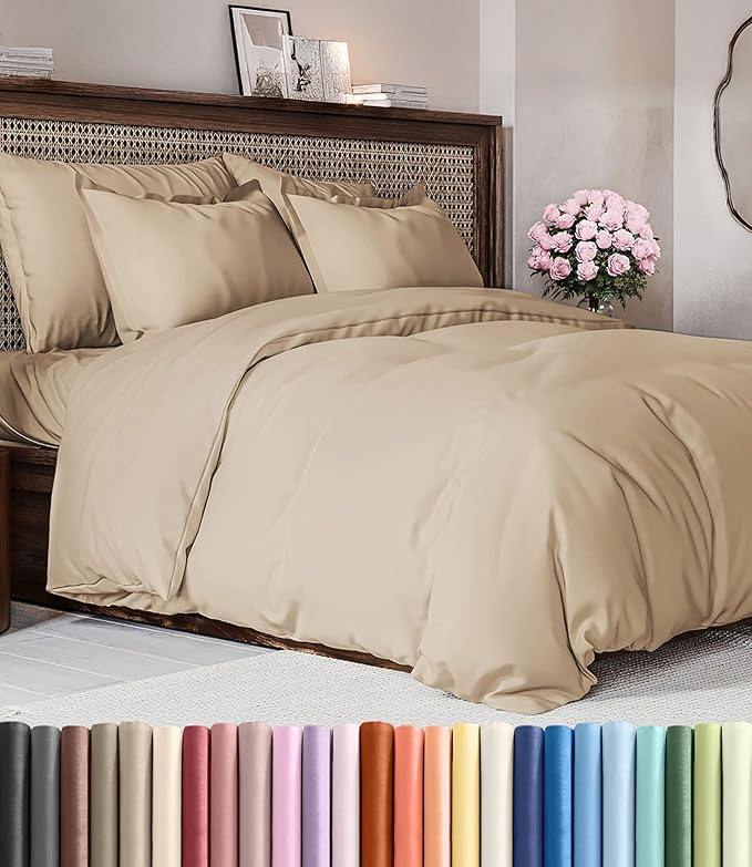 Duvet Cover Cal King Size Set by CGKUnlimited