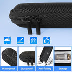 Presentation Clicker with Case, Wireless Presenter for PowerPoint Slide with Hyperlink & Volume Control, Presentation Remote Clicker for Mac/Computer/Laptop, Google Slide/PPT/Keynote