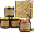 YFYTRE 4 Pack Scented Candle Set Soy Wax Candles, Aromatherapy Candles by Unknown