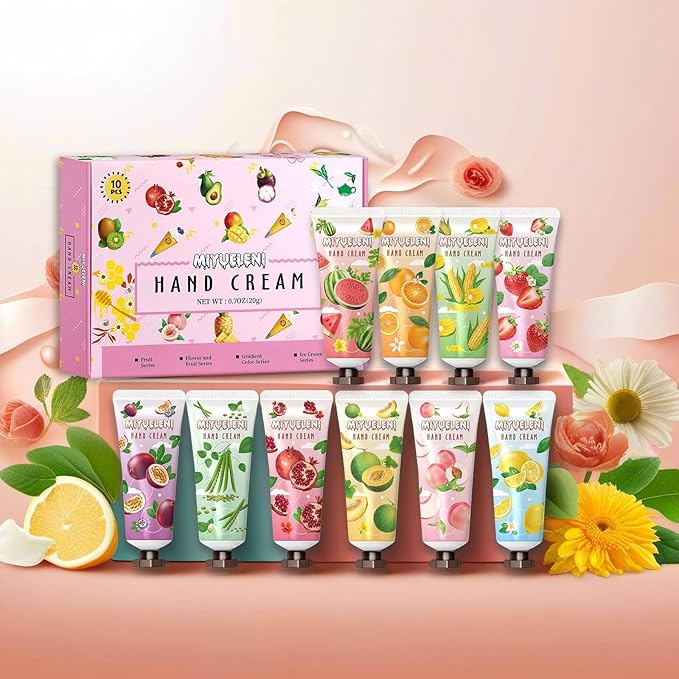 Hand Cream Gift Set 10 Pack, Mothers Day Gifts, Moisturizing Hand Lotion Travel - Image 3