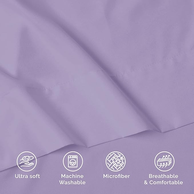 Luxury Flat Sheet on Amazon Elegant Comfort Wrinkle-Free 1500 Premier Hotel - Image 7