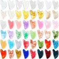 Sherr 48 Pcs Gua Sha Facial Tool Resin Gua Sha Massage Tool Heart Shaped Facial by Sherr