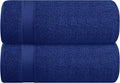 Belizzi Home Cotton 2 Pack Oversized Bath Sheet 35x70, Large Bath Sheet by Unknown