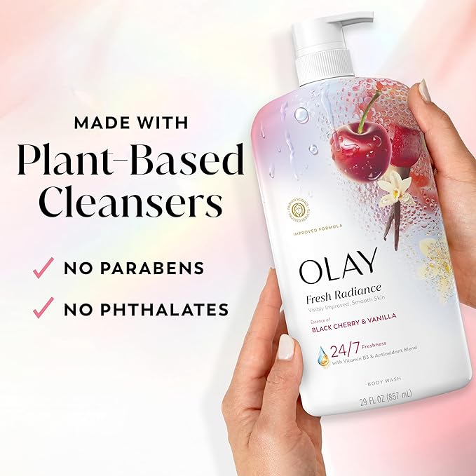 Olay Body Wash for Women, Fresh Radiance, 24/7 Skin-Loving Freshness, Visibly - Image 5