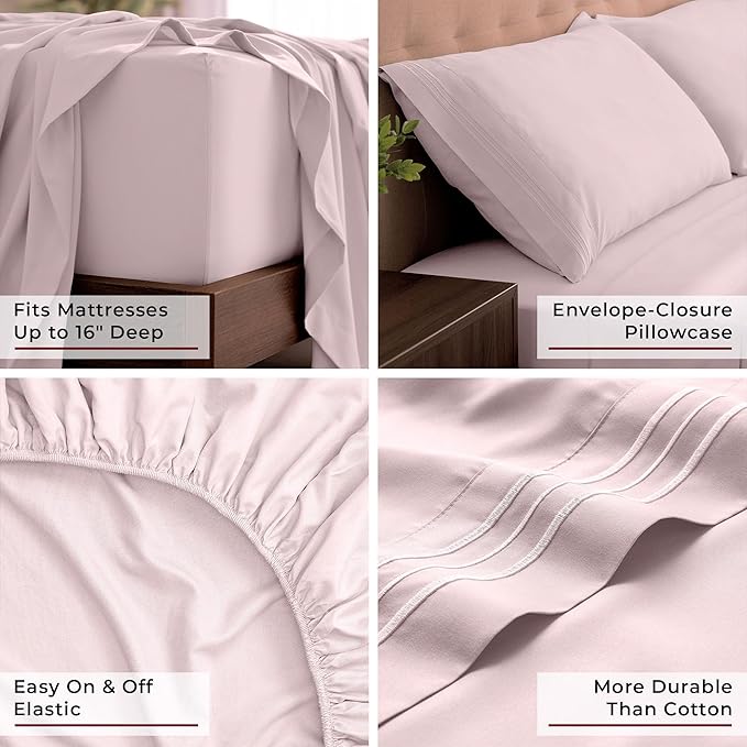 Mellanni California King Sheets Set - Image 5
