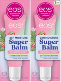 eos 24H Moisture Super Balm- Strawberry Sorbet, Lip Mask, Day or Night Lip by eosproducts