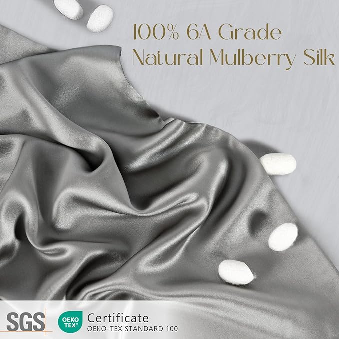 ZIMASILK 100% Pure Mulberry Silk Pillowcase - Image 2