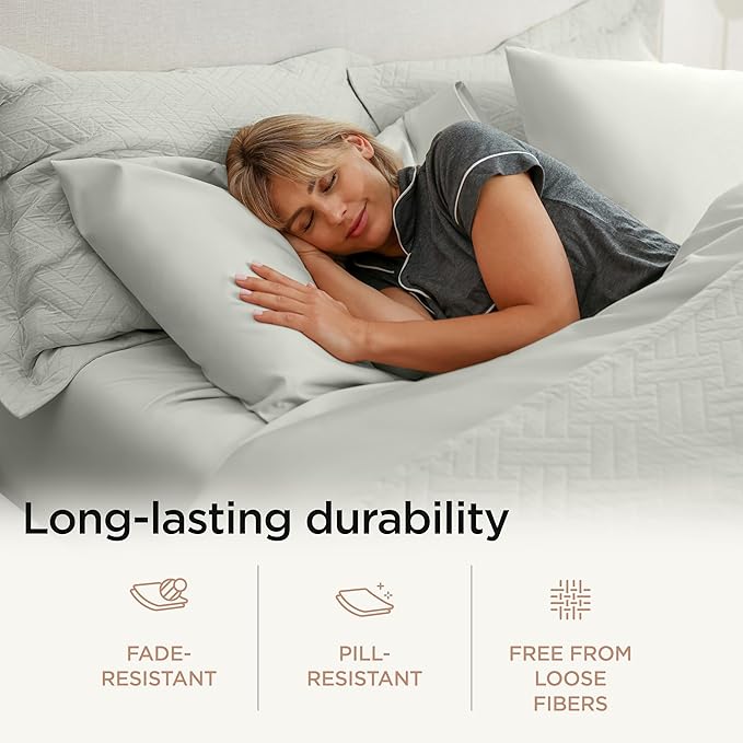 Threadmill Luxury 800 Thread Count California King 100% Cotton Sheets - Image 4