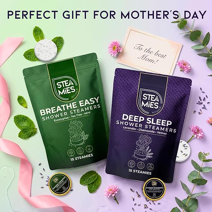 STEAMIES Shower Steamers Aromatherapy Breathe Easy 15 Pack – Premium Eucalyptus - Image 2