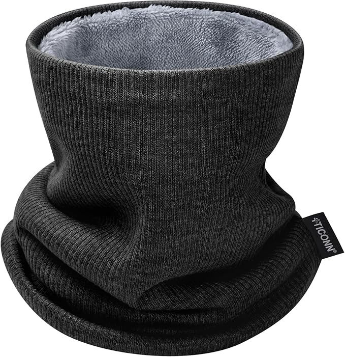 TICONN Neck Gaiter Face Cover Scarf, Neck Warmer Breathable Sun & Wind-proof by TICONN