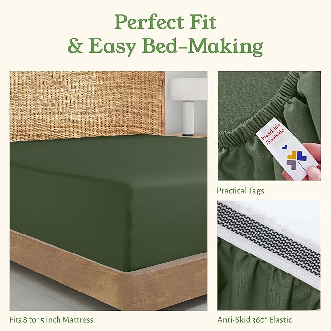 California Design Den Fitted Sheet Full Size Only - Image 6