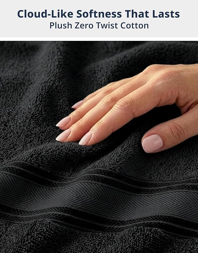 LANE LINEN Luxury Bath Towels Set - Image 4