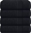 Belizzi Home 4 Pack Bath Towel Set 27x54, 100% Ring Spun Cotton, Ultra Soft by Unknown
