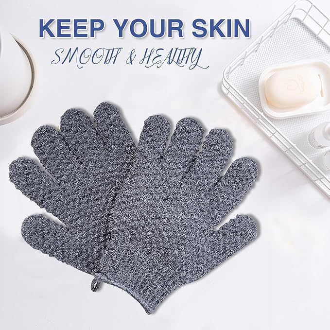 Yiclick 12Pcs Heavy Exfoliating Gloves, Body Scrub Glove - Image 7