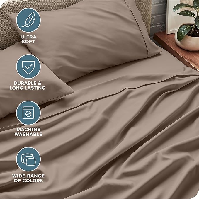 Bare Home Full XL Sheet Set - Image 4
