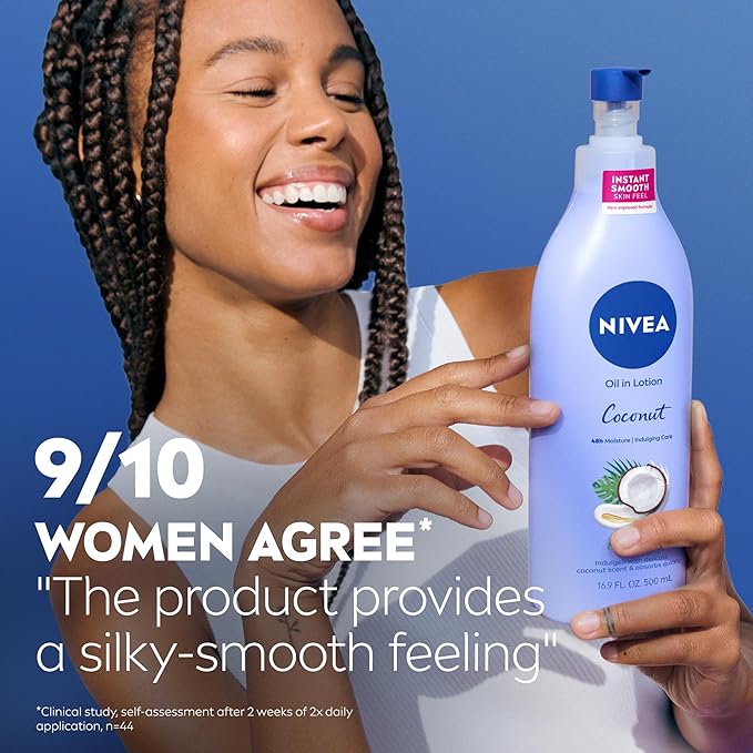 NIVEA Oil Infused Lotion Coconut and Monoi Oil Body Lotion - Image 8