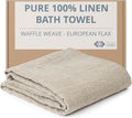 Pure 100% Linen Bath Towel by THINGSTORIES