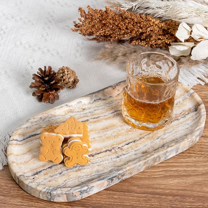 Koville Natural Marble Bathroom Tray - Image 5