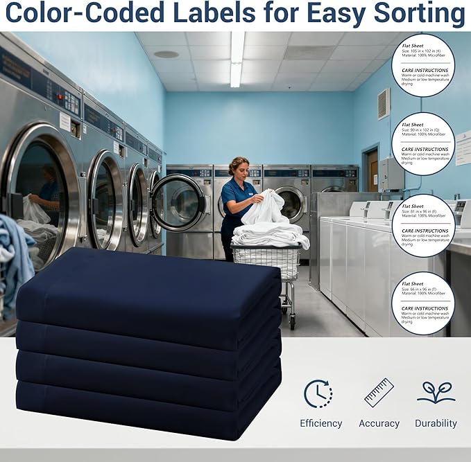King Flat Sheet Only, 1 Pack Top Bed Sheets, Soft Breathable Brushed Microfiber - Image 4
