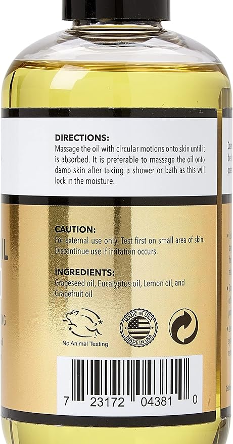 Cellulite Massage Oil with Massager Mitt - Image 7