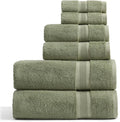 Springtree Home Luxury Viscose from Bamboo Bath Towel Set 6 Piece Set | 35% by SpringtreeHome