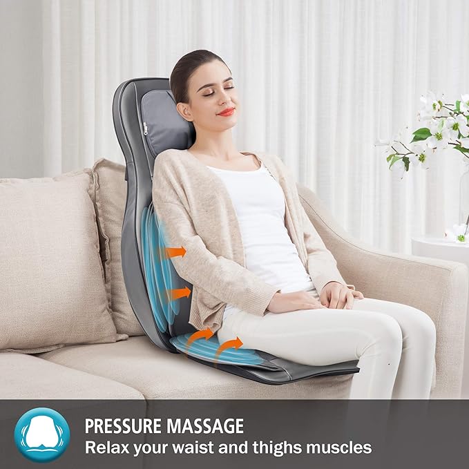 COMFIER Back Massager for Pain Relief Deep Tissue, Shiatsu Neck and Back - Image 4