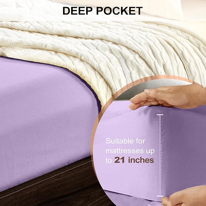 FreshCulture Queen Fitted Sheet Only - Image 4