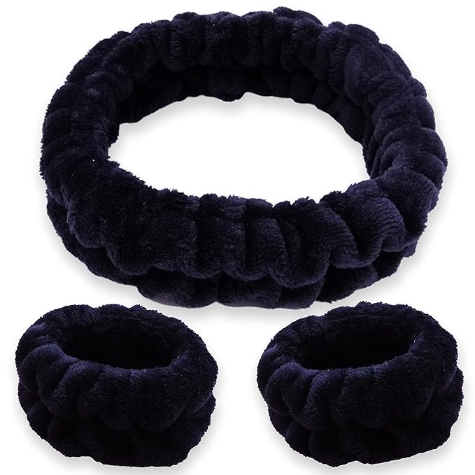 FROG SAC Puffy Spa Headband and Wristbands by FROGSAC