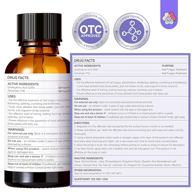 SAVILAND Toenail Fungus Treatment Extra Strength: 2X Extreme Nail Repair - Image 9