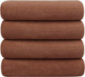 JML Microfiber Bath Towels, Bath Towel 4 Pack 30" x 60", Super Absorbent and by JML