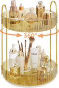 Rotating Makeup Organizer Countertop, Skincare Organizers, Spinning Perfume by Kinkota