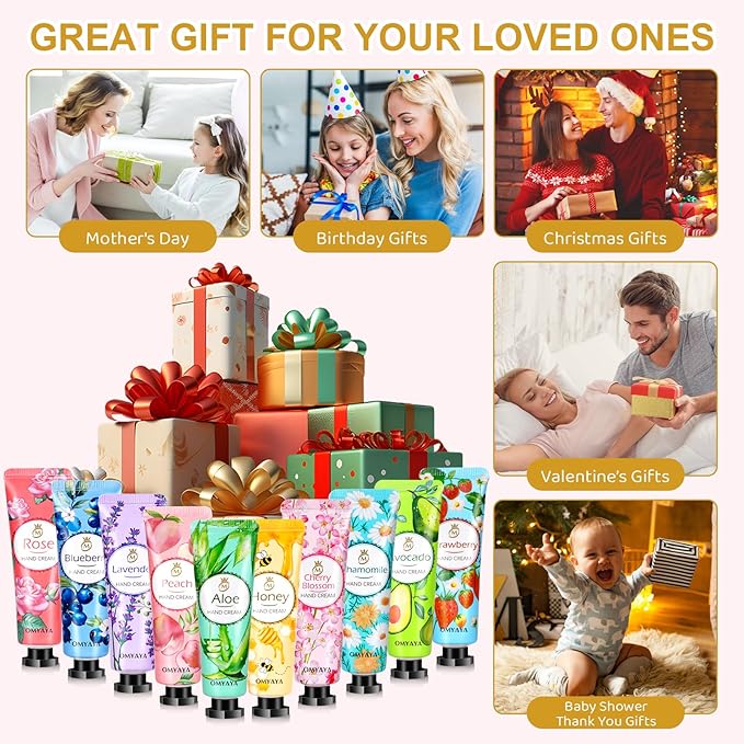 36 Pack Hand Cream Set, Hand Lotion Travel Size, Mothers Day Gifts - Image 5
