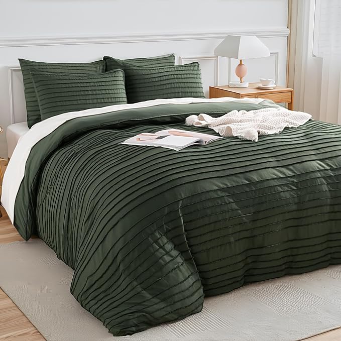 NEXHOME PRO Twin Duvet Cover, 2 Pieces Boho Tufted Duvet Cover Set, Soft and - Image 2