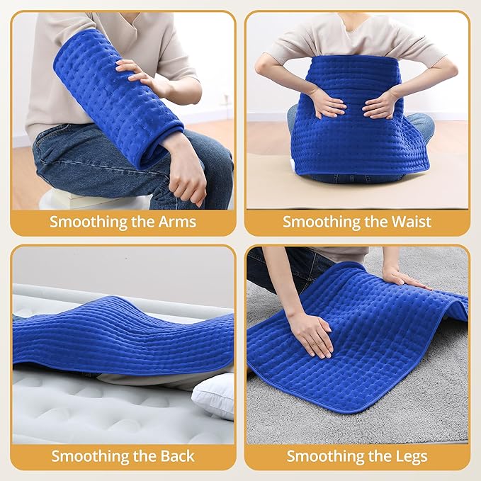 Heating Pad for Back Pain Relief, Auto Off, Moist Dry Heat Therapy, Machine - Image 4