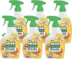 Mean Green Refillable Ultra Powered CONCENTRATE Bathroom Cleaner, Tropical Breeze, 14.3 Ounce, 6 Pack
