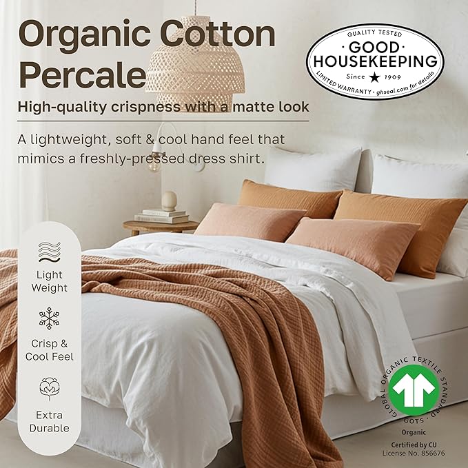 California Design Den 2-Pack King Sheets Deep Pocket Set - Image 3