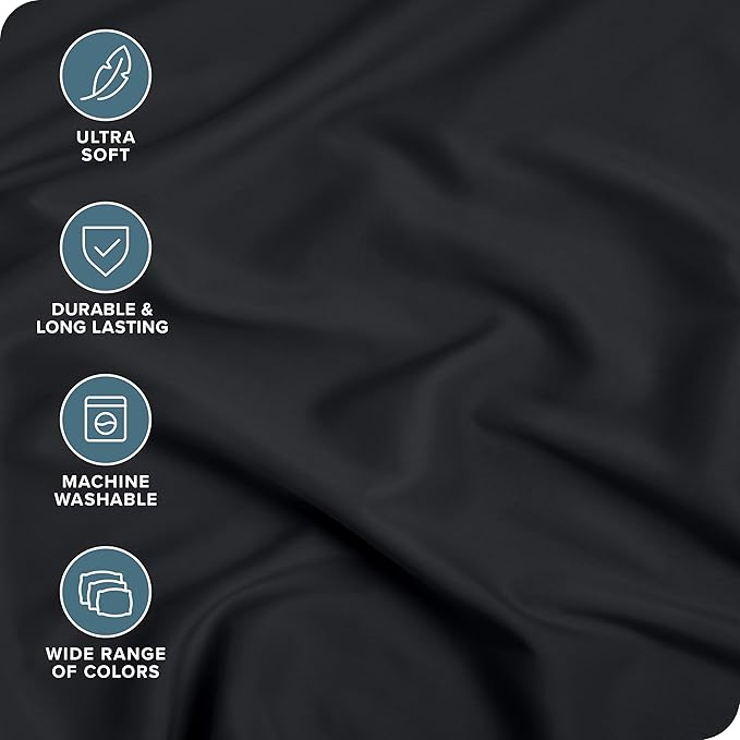 Bare Home 2-Pack Fitted Bottom Sheets Short Queen - Image 2
