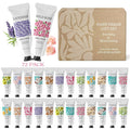 72 Pack Hand Cream Bulk for Women, Mothers Day Gifts Bulk, Hand Lotion Travel by BODYEARTHLOVE
