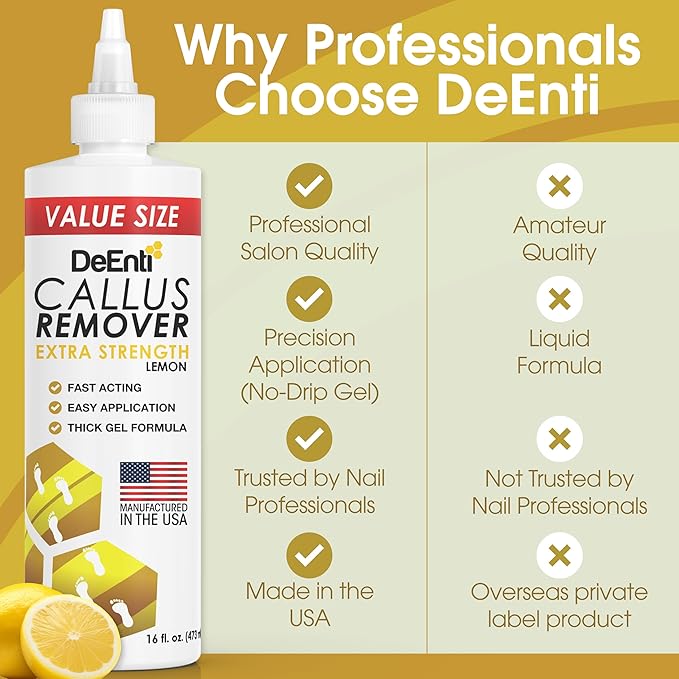 DeEnti Callus Remover for Feet, Extra Strength Foot Callus Remover Gel - Image 6